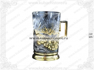 Позолоченный подстаканник